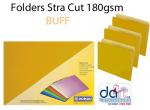 FOLDERS STRA CUT 180GSM BUFF